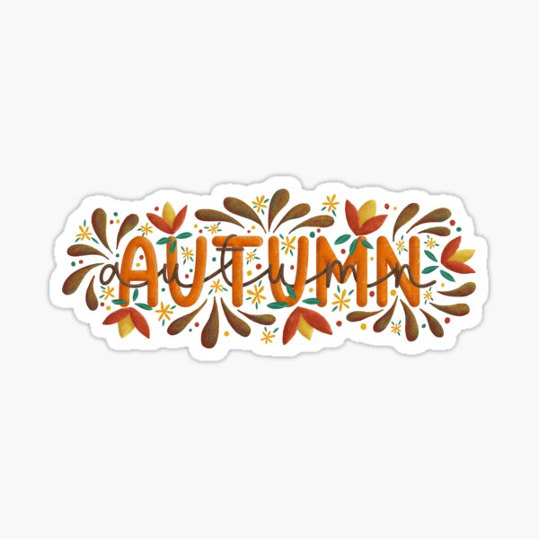 Item preview, Autumn with flowers in yellow, orange, brown and green designed and sold by EricaHarwig.