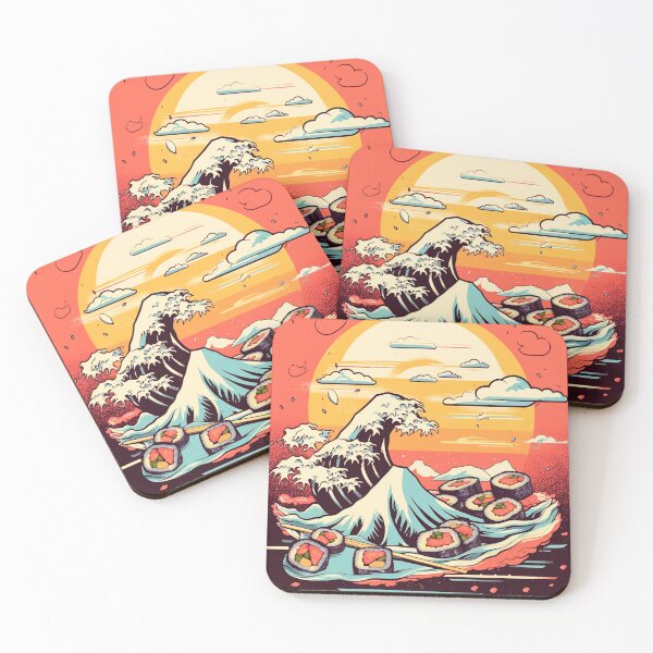 Item preview, Japanese sushi made in the style of furry art. designed and sold by Kiyomi  Mizushima.
