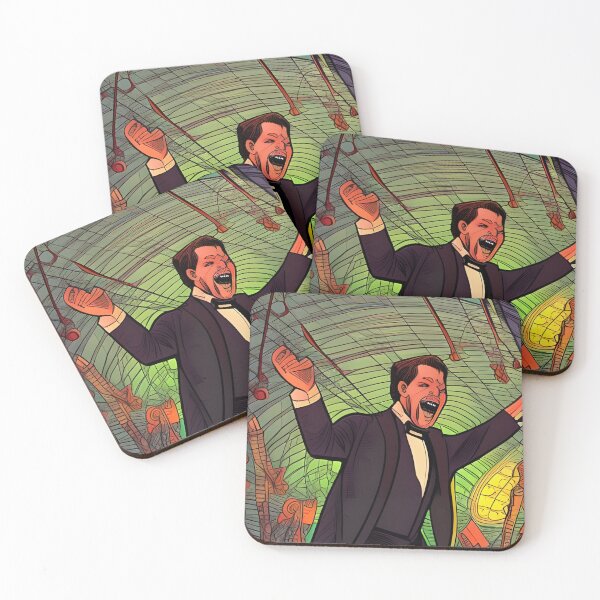 Item preview, Choir conductor during a concert designed and sold by brandway.