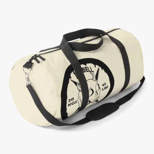 Item preview, Horned Skull gym plate designed and sold by ManicDesignz.