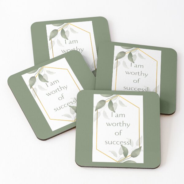 Item preview, I Am Worthy of Success designed and sold by What Your Mind Needs.