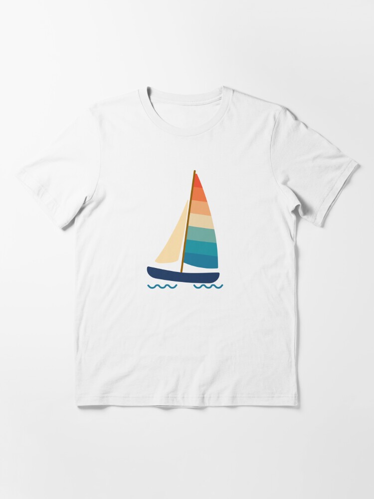 Retro Sailing Shirt, Retro Beach Shirt, Sailboat Shirt, Sailing