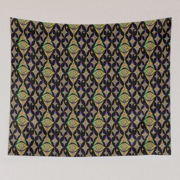 Item preview, Vibrant DMT Trippy Diamond Pattern designed and sold by Aaron2610.