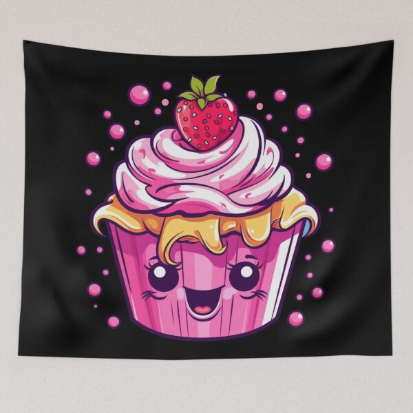 Item preview, Cute KawaiiMadness Kawaii Cupcake designed and sold by KawaiiMadness7.
