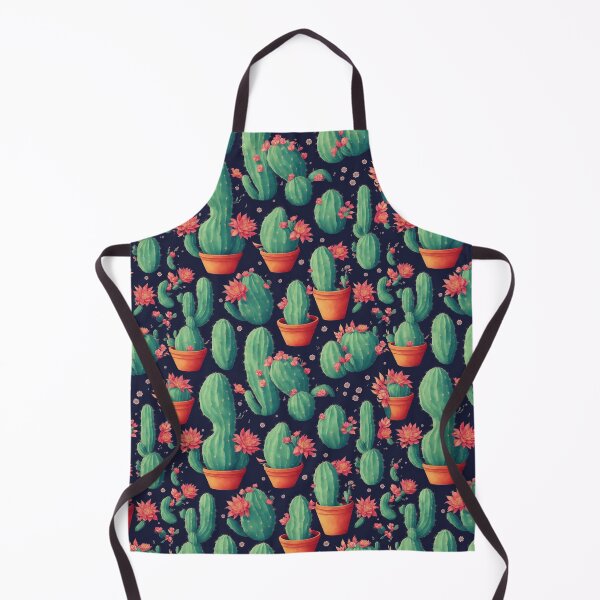 Item preview, Seamless patterns cartoon cactus designed and sold by Inked-Attire.