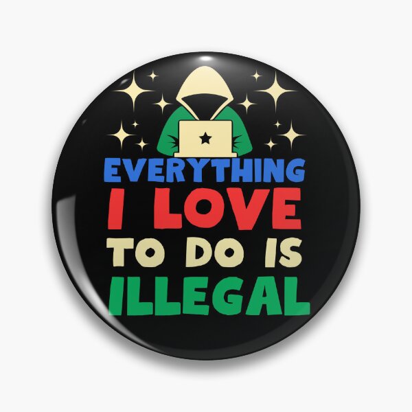 Item preview, Everything I Love to Do Is Illegal: Exploring Forbidden Desires and Illicit Passions designed and sold by Drzamag.