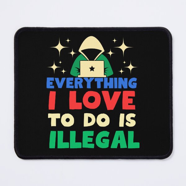 Item preview, Everything I Love to Do Is Illegal: Exploring Forbidden Desires and Illicit Passions designed and sold by Drzamag.