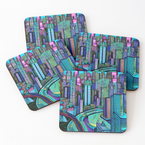 Item preview, Drawing city landscape designed and sold by brandway.