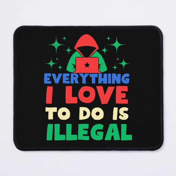 Item preview, Everything I Love to Do Is Illegal: Exploring Forbidden Desires and Illicit Passions designed and sold by Drzamag.