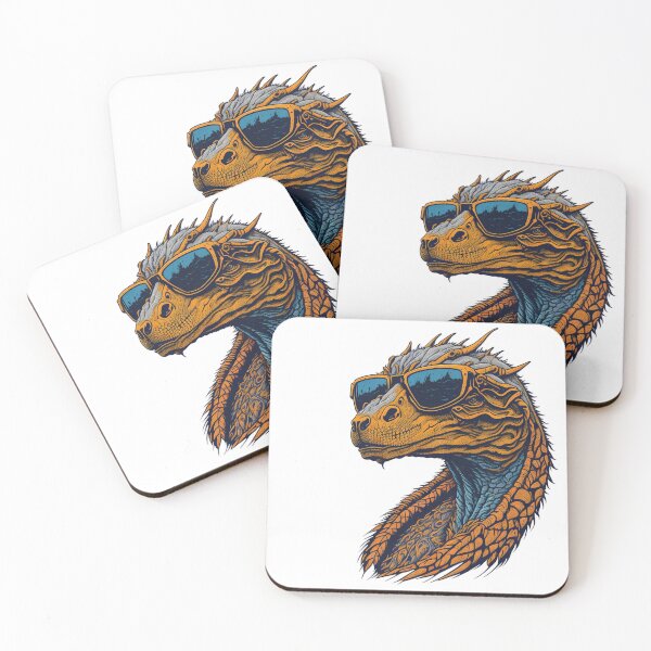 Artikelvorschau, Cooler Comodo-Drache mit Sonnenbrille entworfen und verkauft von madalhazared.