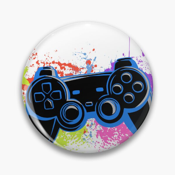 Item preview, Blue PlayStation Controller Graffiti Art designed and sold by Tuong Nguyen.