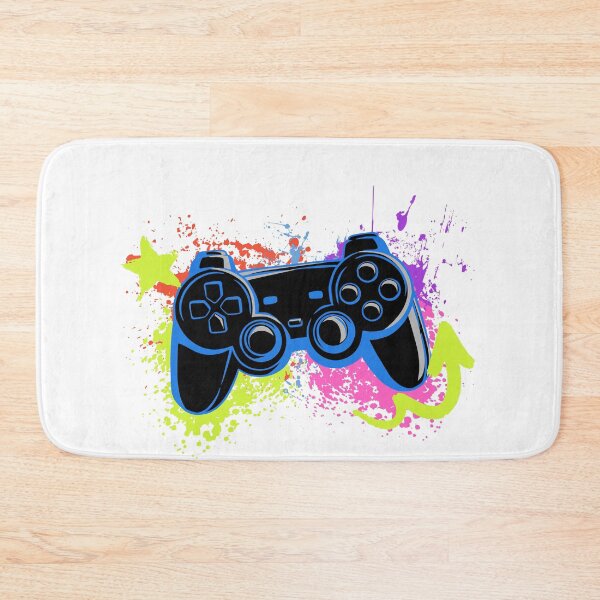 Item preview, Blue PlayStation Controller Graffiti Art designed and sold by Tuong Nguyen.