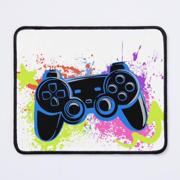Item preview, Blue PlayStation Controller Graffiti Art designed and sold by Tuong Nguyen.
