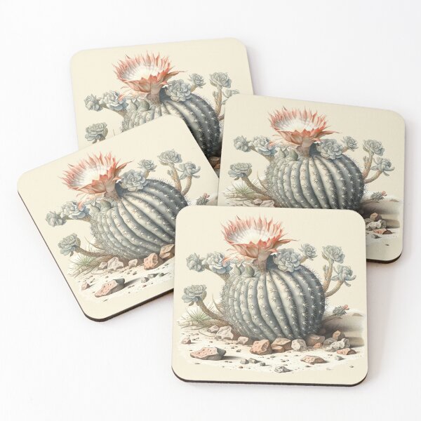 Item preview, Vintage Desert Plants Cactus - Botanical Cactus Art designed and sold by Fruitsome.