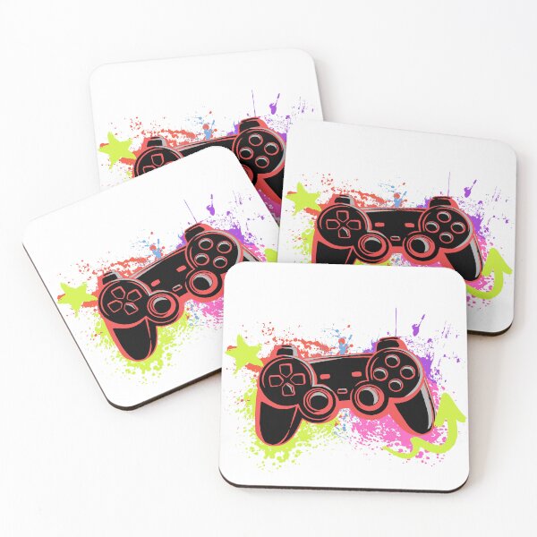 Item preview, Red Playstation Controller Psychedelic Water Color  designed and sold by Tuong Nguyen.