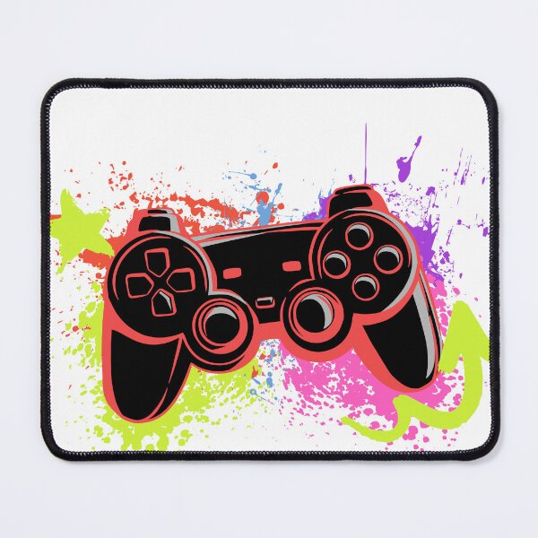 Item preview, Red Playstation Controller Psychedelic Water Color designed and sold by Tuong Nguyen.