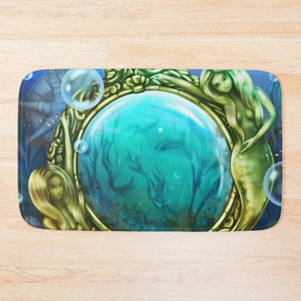 Item preview, Mermaid mirror designed and sold by sinegkina.
