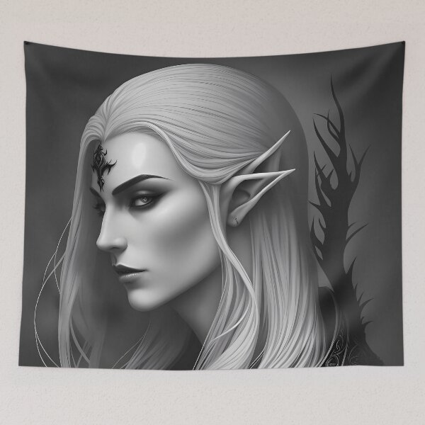 Item preview, Dark Fantasy Female Marbleborn Character 77 designed and sold by Inspire-Imagery.