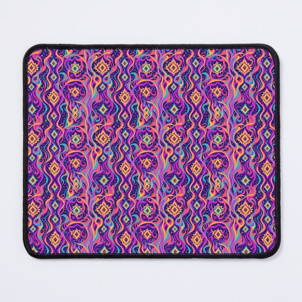 Item preview, Vibrant DMT Trippy Orange and Bright Purple Pattern designed and sold by Aaron2610.