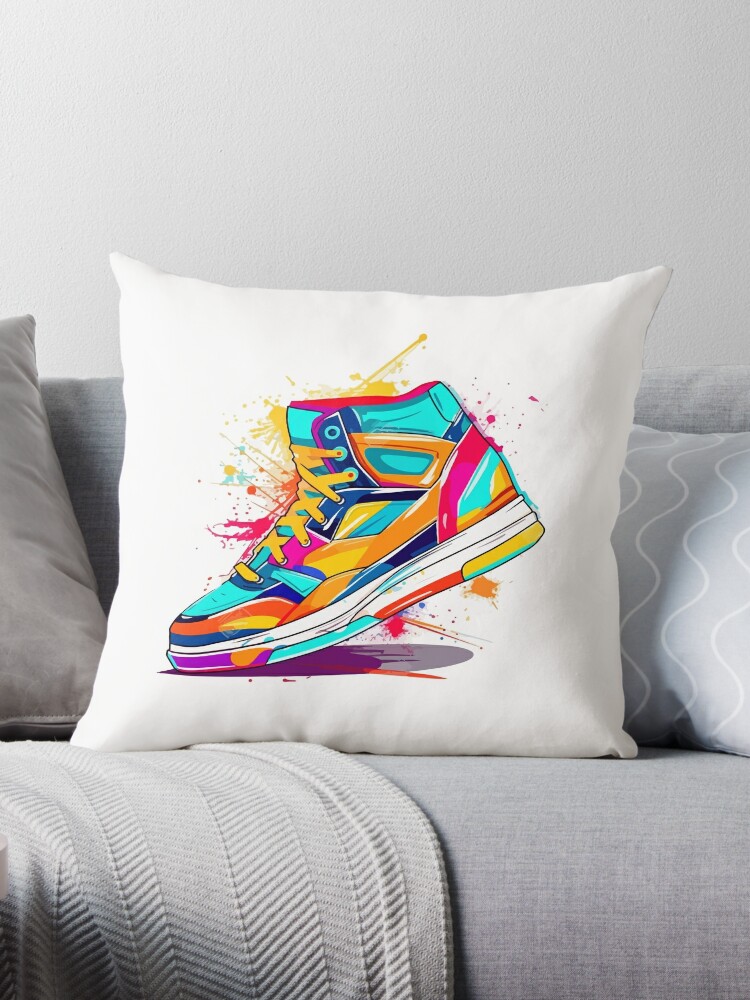 Hypebeast Handmade Decorative Pillow Sneaker Addict Sneaker Head Pillow