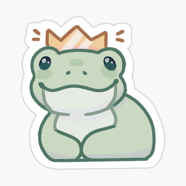 chicken nugget frog the second Sticker for Sale by Finchlette