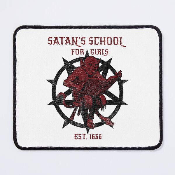 Item preview, Satans School for Girls funny Witchcraft Edgy Trendy Goth Grunge Aesthetic Alternative designed and sold by TonySpencer.