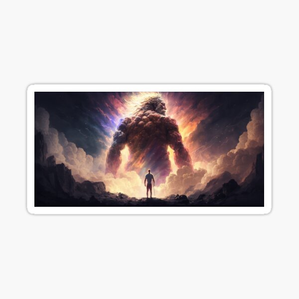 Titan Creator God Sticker