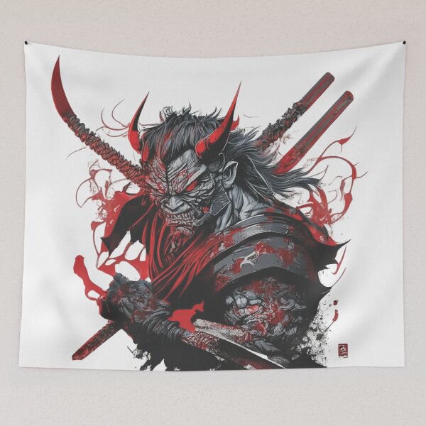 Item preview, Japanese Culture: Samurai Oni Warrior designed and sold by nerdland.