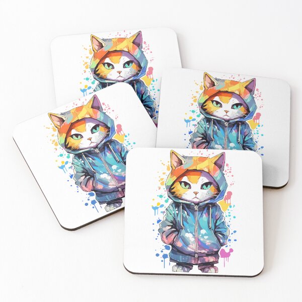 Item preview, Street cats hoodie kitty pet  designed and sold by SweetWhiskers.