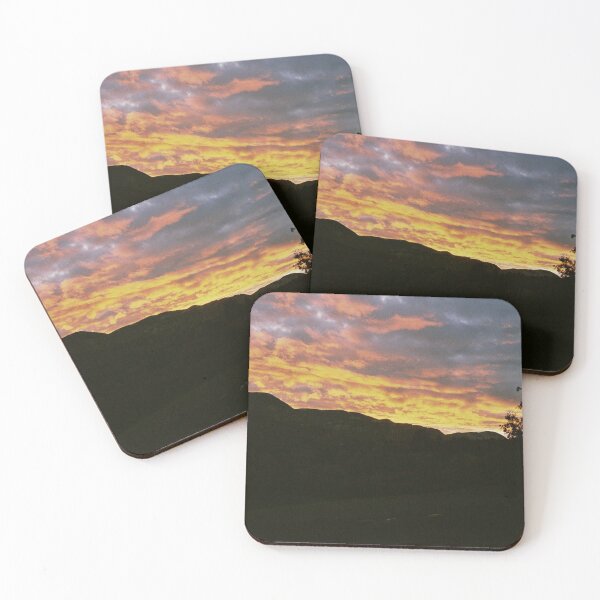Aperçu de l'œuvre Coucher de soleil créée et vendue par Cloch-art.