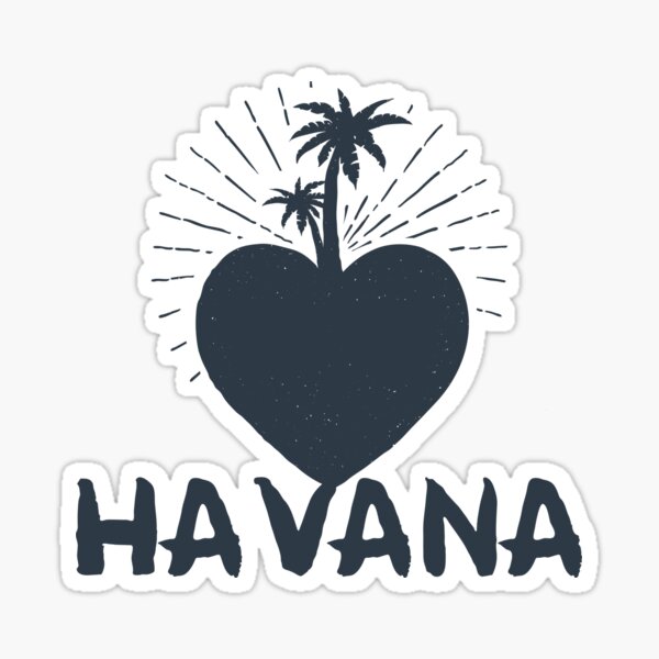 My Heart In Havana Sticker