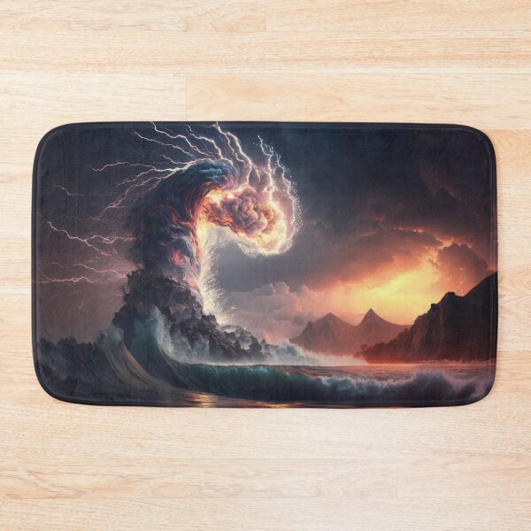 Item preview, Elemental Ocean Storm designed and sold by MindofNous.