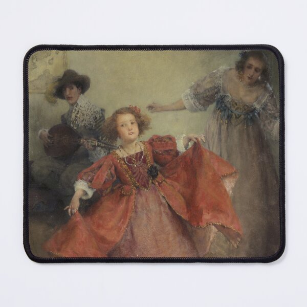 Item preview, Airs and Graces | Laura Theresa Alma Tadema | 1890 Victorian Art designed and sold by CJET.