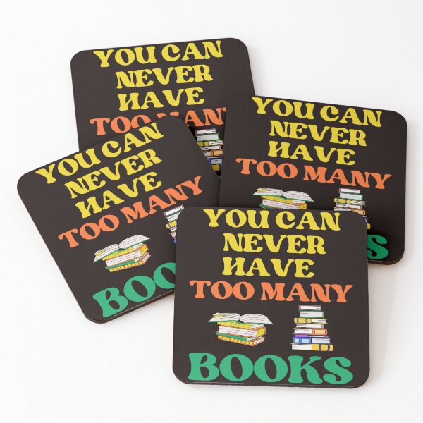 Item preview, Funny You Can Never Have Too Many Books Library Reader designed and sold by MagicSD Designs.