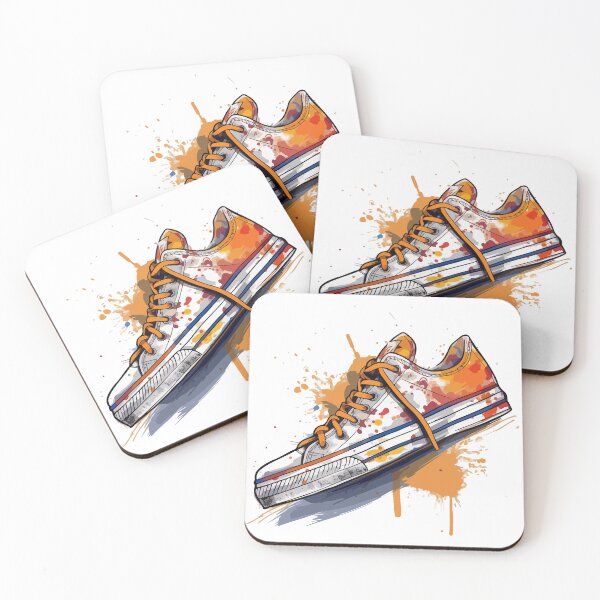 Item preview, Splash painted sneakers designed and sold by ukrdesignhub.