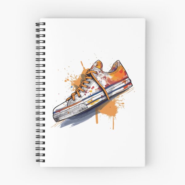 Item preview, Splash painted sneakers designed and sold by ukrdesignhub.