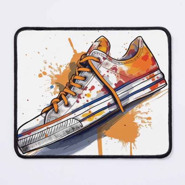 Item preview, Splash painted sneakers designed and sold by ukrdesignhub.