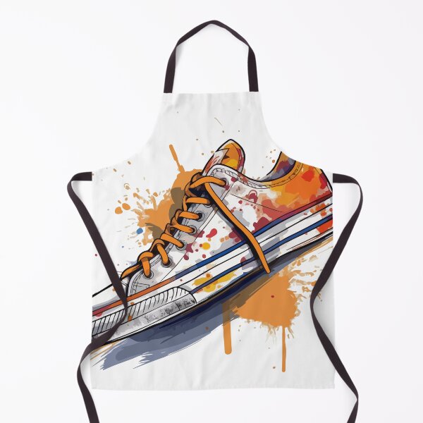 Item preview, Splash painted sneakers designed and sold by ukrdesignhub.