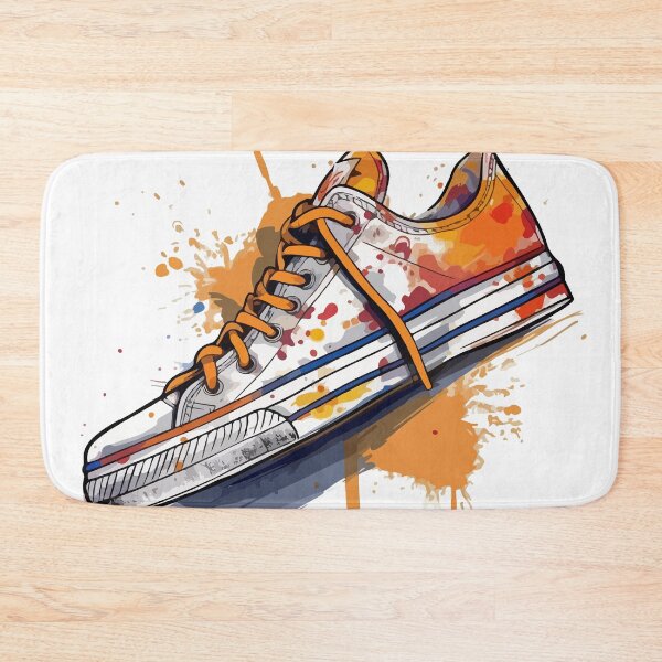 Item preview, Splash painted sneakers designed and sold by ukrdesignhub.