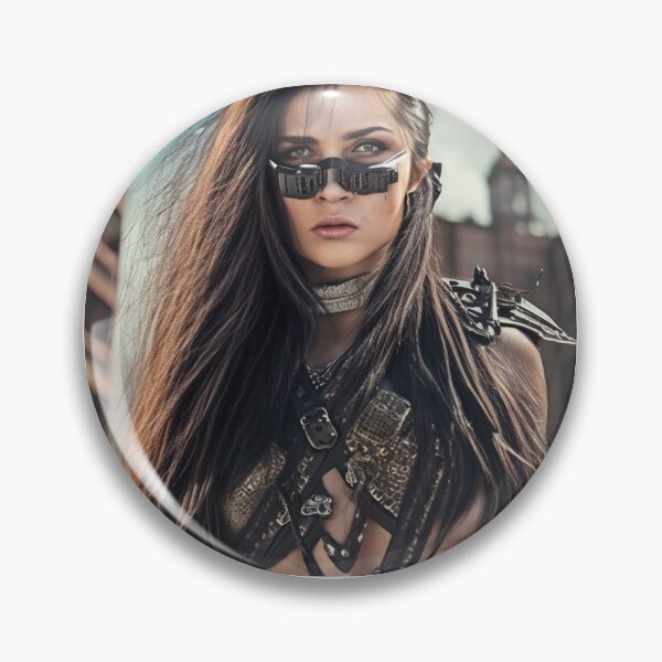 Item preview, Echoes of Chaos: The Hypnotic Charm of a Barbarian in the Apocalyptic City | Thin Glasses designed and sold by ShoppingKazkar.