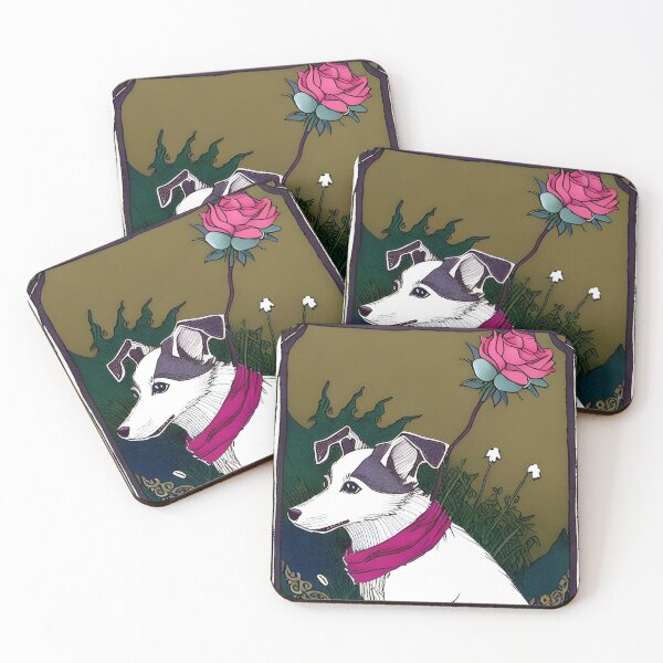 Item preview, Rosebud Pup designed and sold by freshnewbrew.