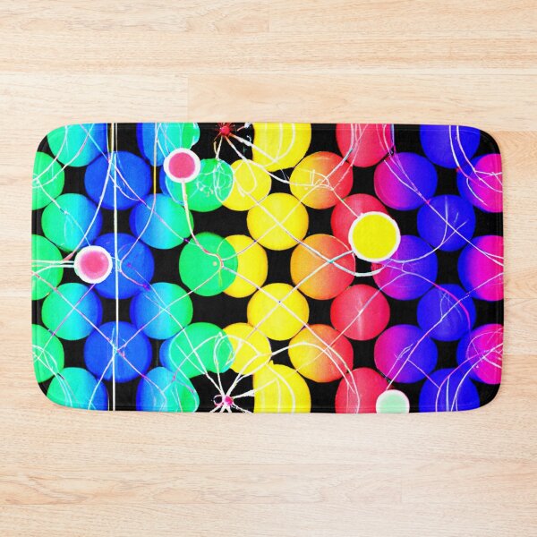 Item preview, Vibrant Colors pattern designed and sold by Health And Fitness Posts e-Store.