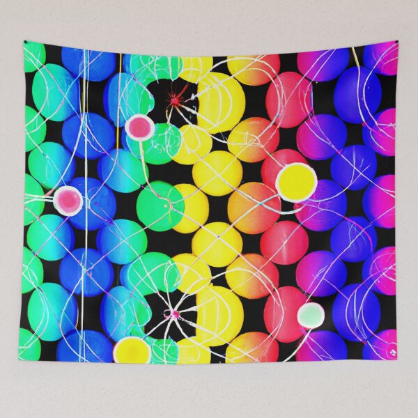 Item preview, Vibrant Colors pattern designed and sold by Health And Fitness Posts e-Store.