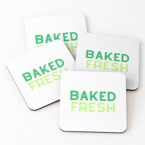 Item preview, Baked Fresh Graphic, Baked T Shirt, Cannabis T Shirt, Weed Gear designed and sold by ZodiacKat.