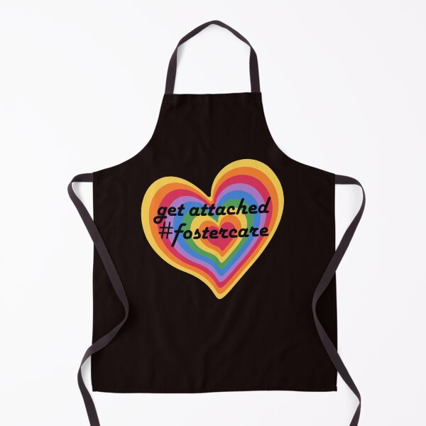Item preview, Get Attached Foster Care Foster Family Rainbow Heart Child designed and sold by MagicSD Designs.