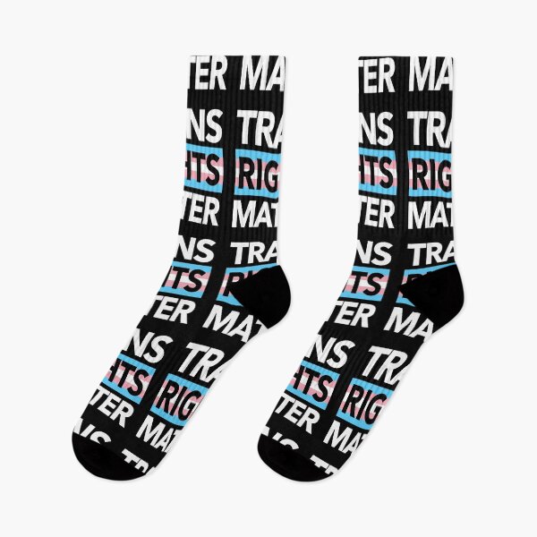 Item preview, Trans RIGHTS Matter (trans flag edition) designed and sold by Thelittlelord.
