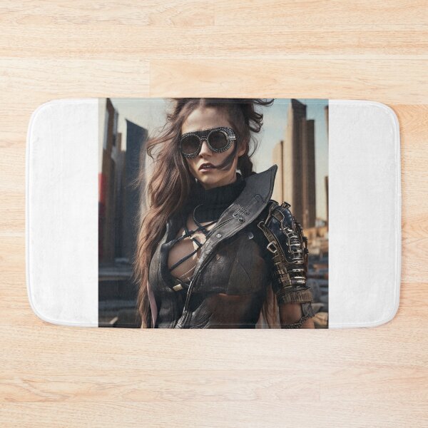 Item preview, Echoes of Chaos: The Hypnotic Charm of a Barbarian in the Apocalyptic City | Oval Glasses designed and sold by ShoppingKazkar.