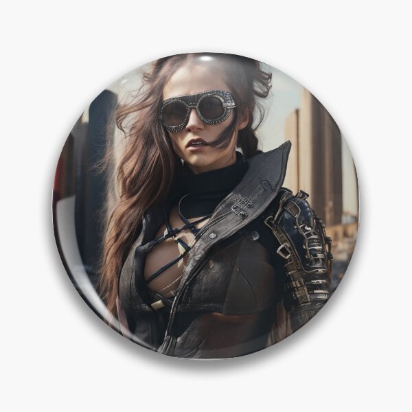 Item preview, Echoes of Chaos: The Hypnotic Charm of a Barbarian in the Apocalyptic City | Oval Glasses designed and sold by ShoppingKazkar.