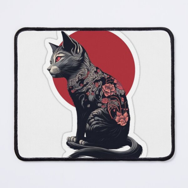 Item preview, Black cat design designed and sold by DigitalArt2023.
