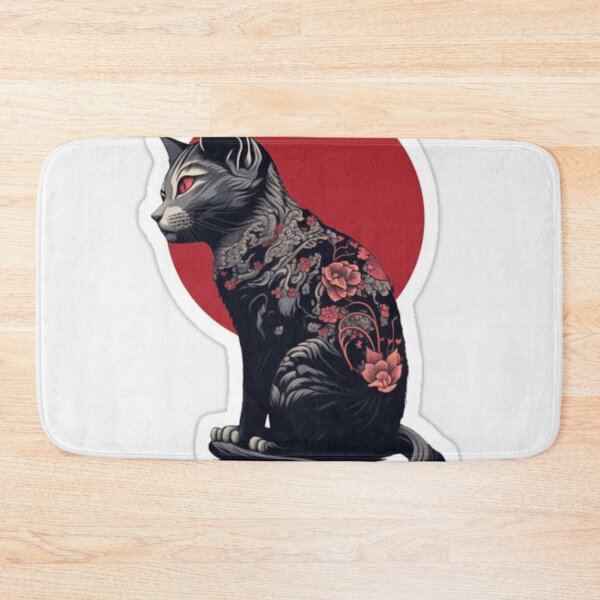 Item preview, Black cat design  designed and sold by DigitalArt2023.